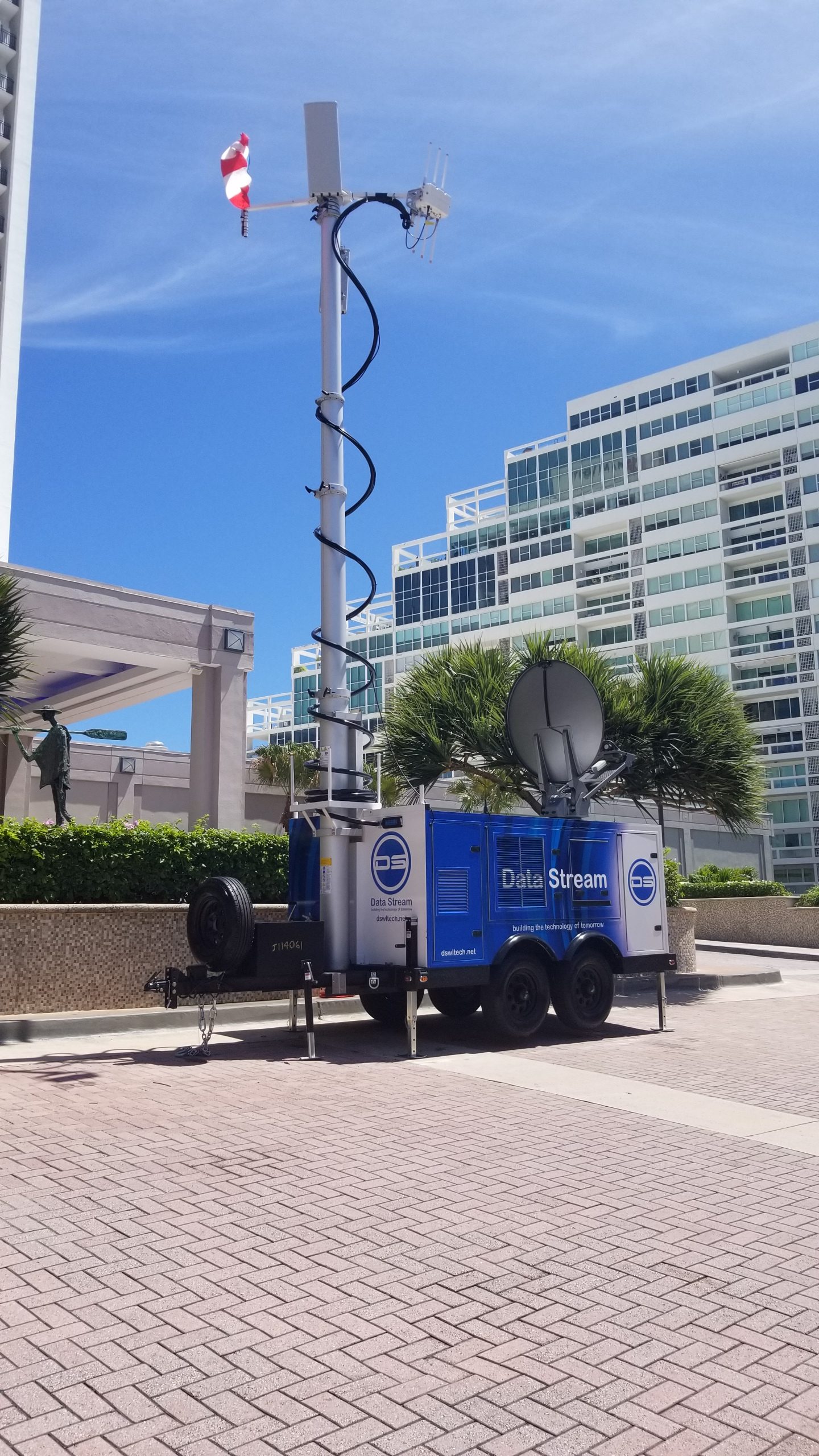 Used 2018 Shook Mobile Communications Trailer